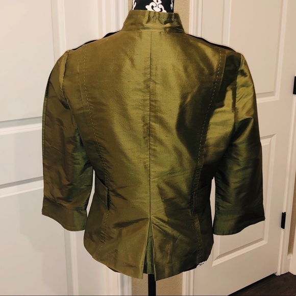 CARLISLE Blouse 100% Silk Size 10 - Picture 3 of 8